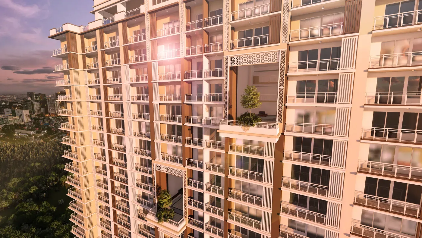A Lumiventt sky patio at Allegra Garden Place