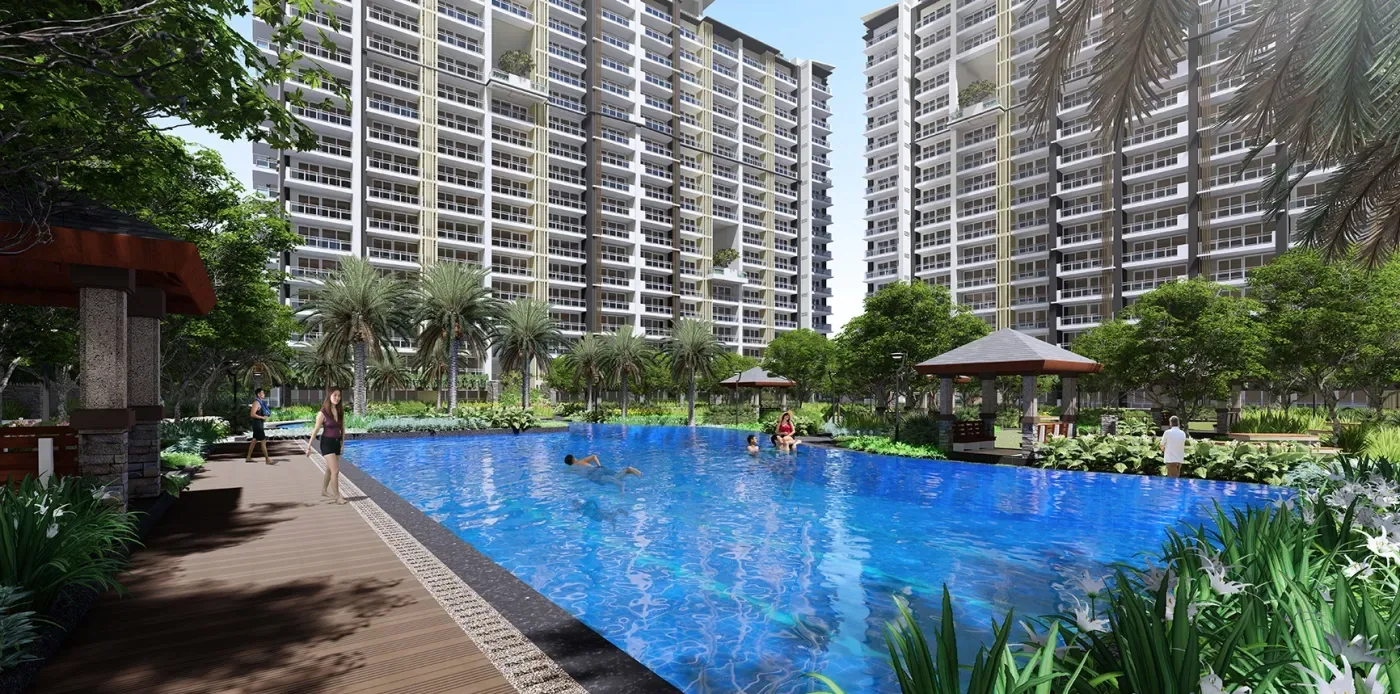 Lap pool at Alder Residences