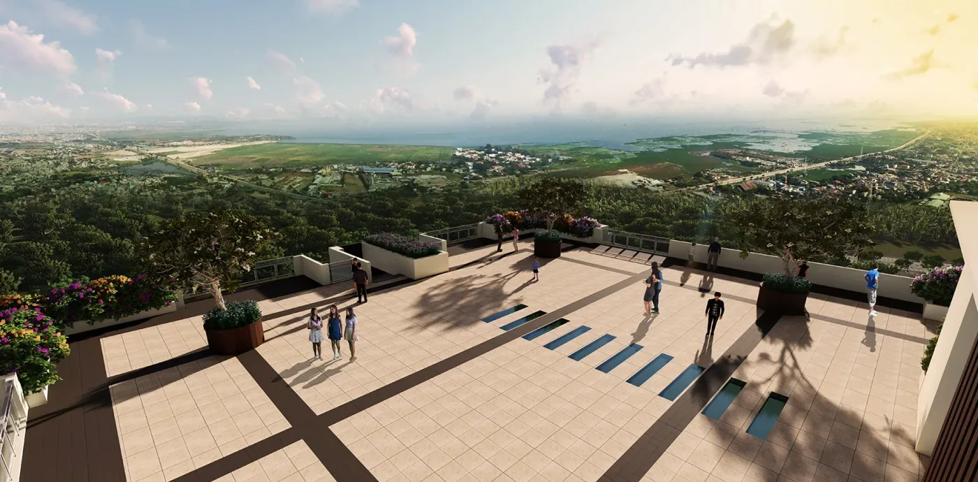 Sky promenade at Alder Residences