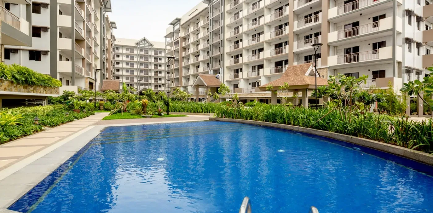 Lounge pool at Alea Residences, Bacoor