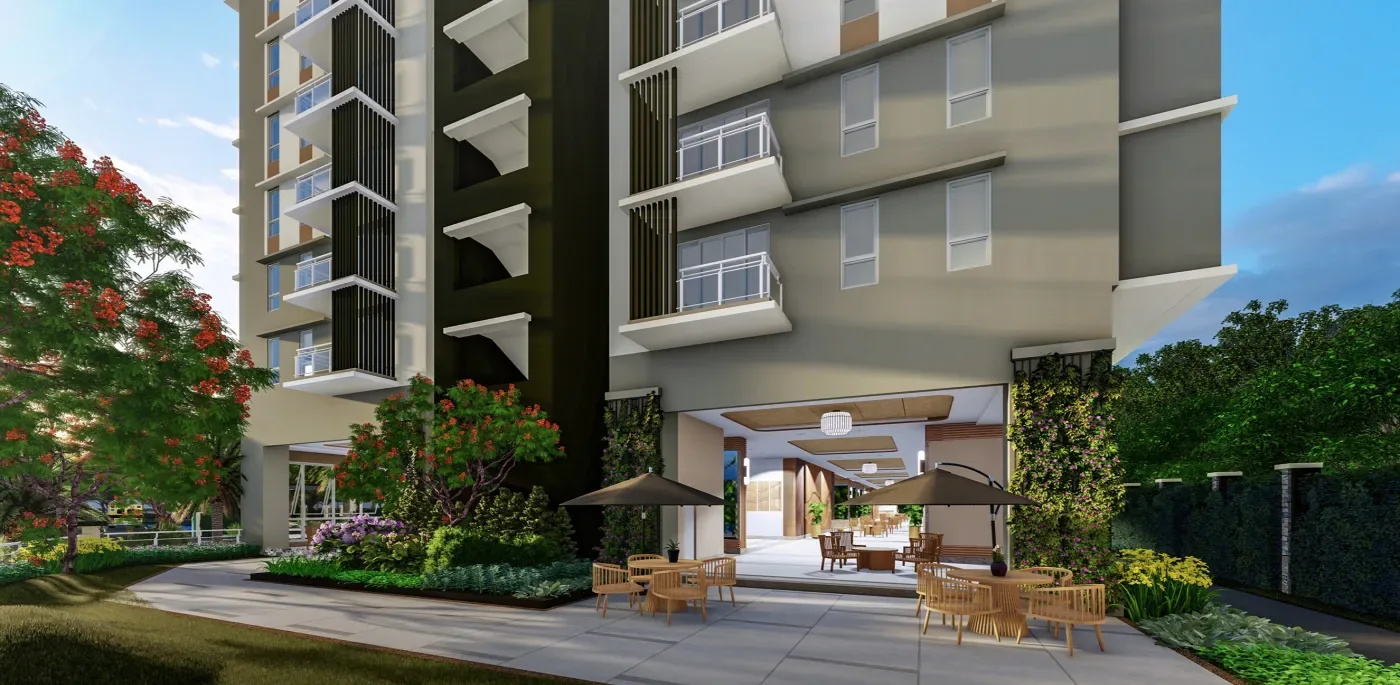 Feature garden and seating, The Erin Heights