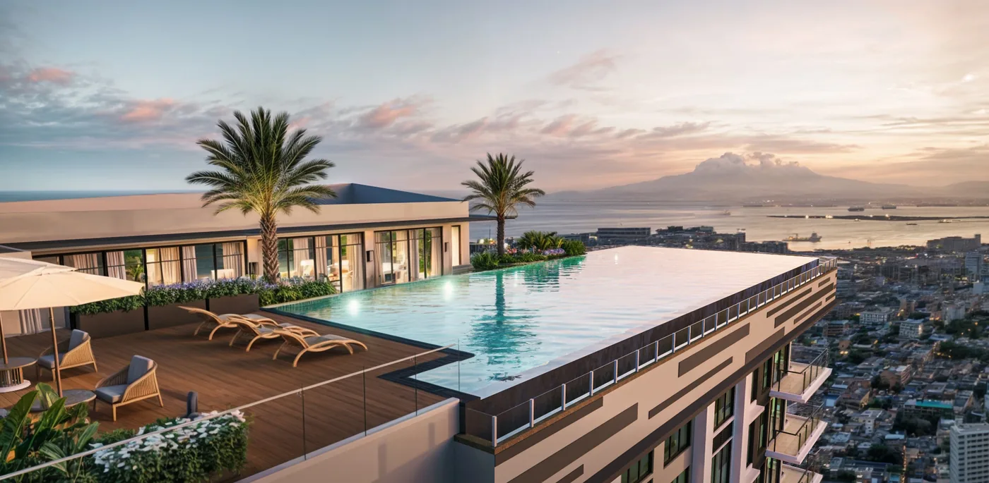 Sky Deck Pool at Fortis Residences