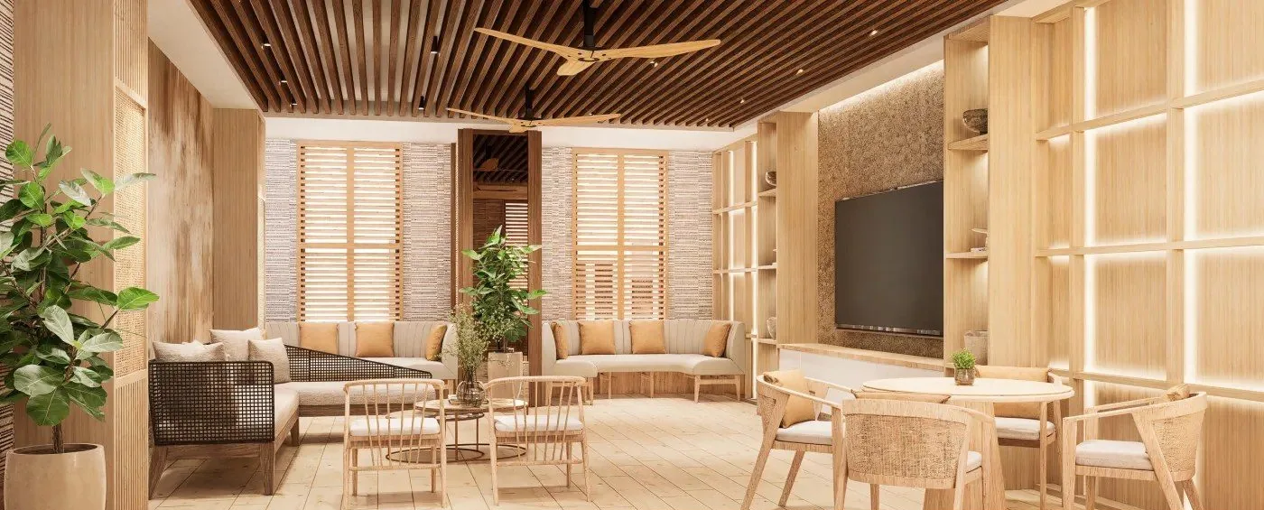Entertainment room at Kalea Heights