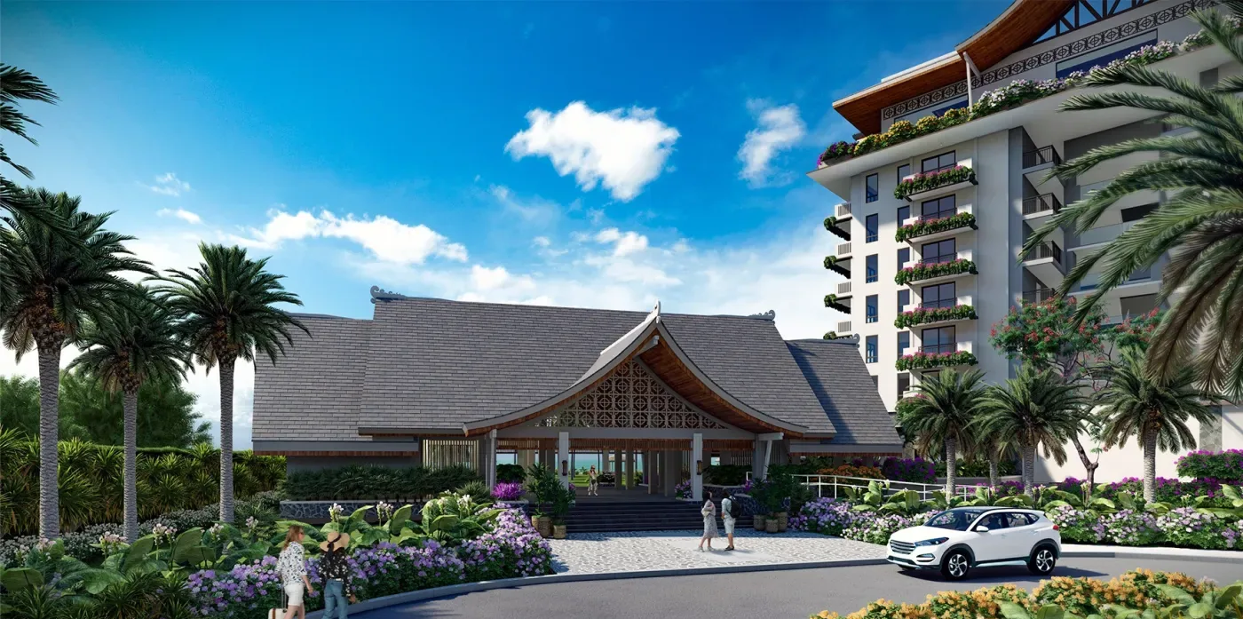 The drop-off area at Solmera Coast