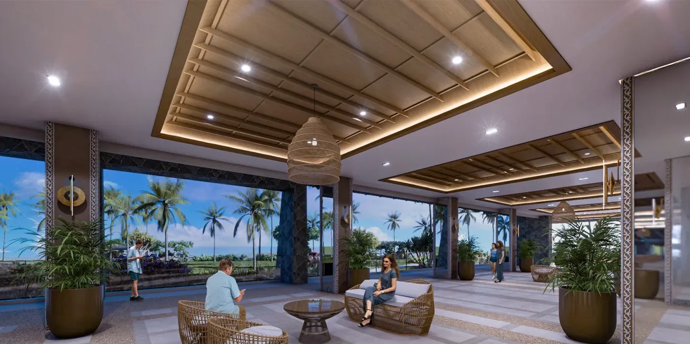 Open lounge seating at Solmera Coast