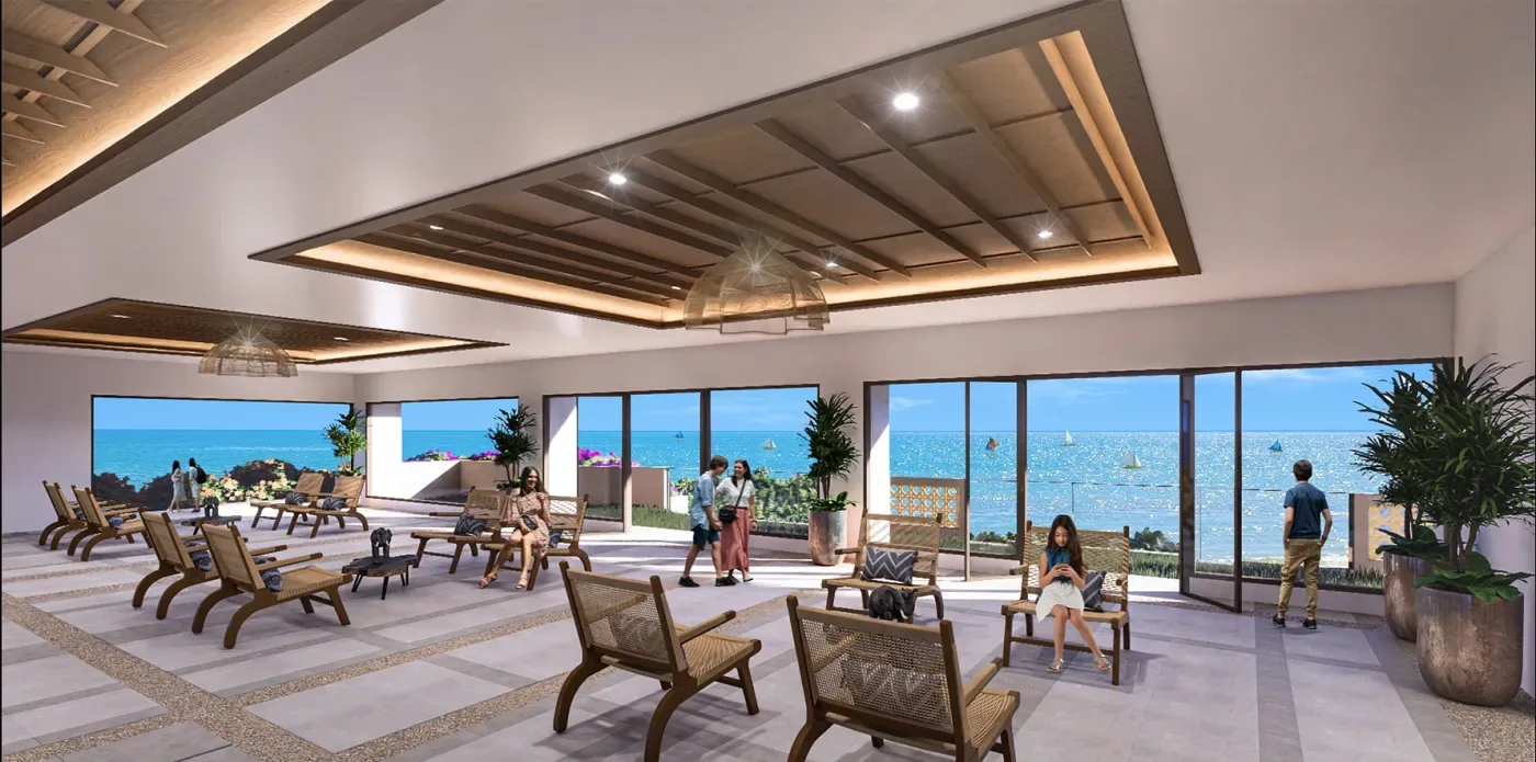 The sky lounge at Solmera Coast