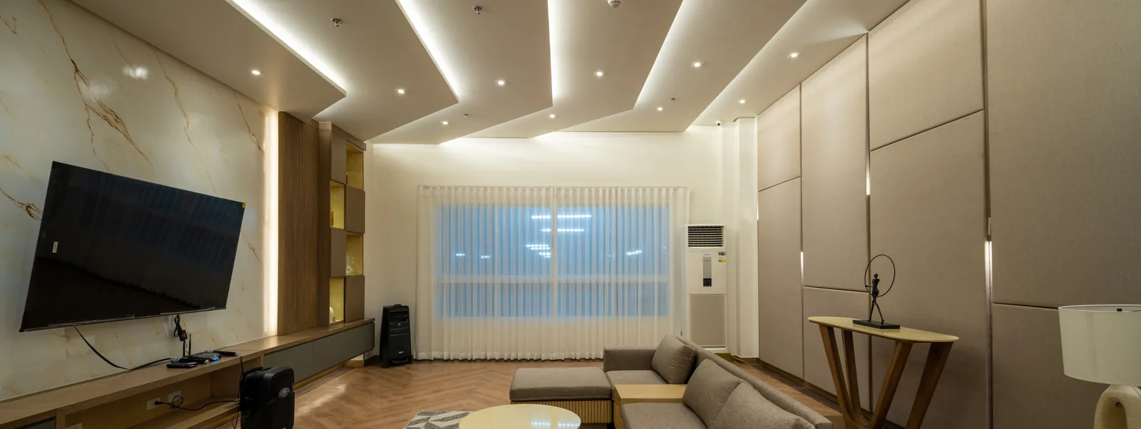 The entertainment room at Sonora Garden Residences