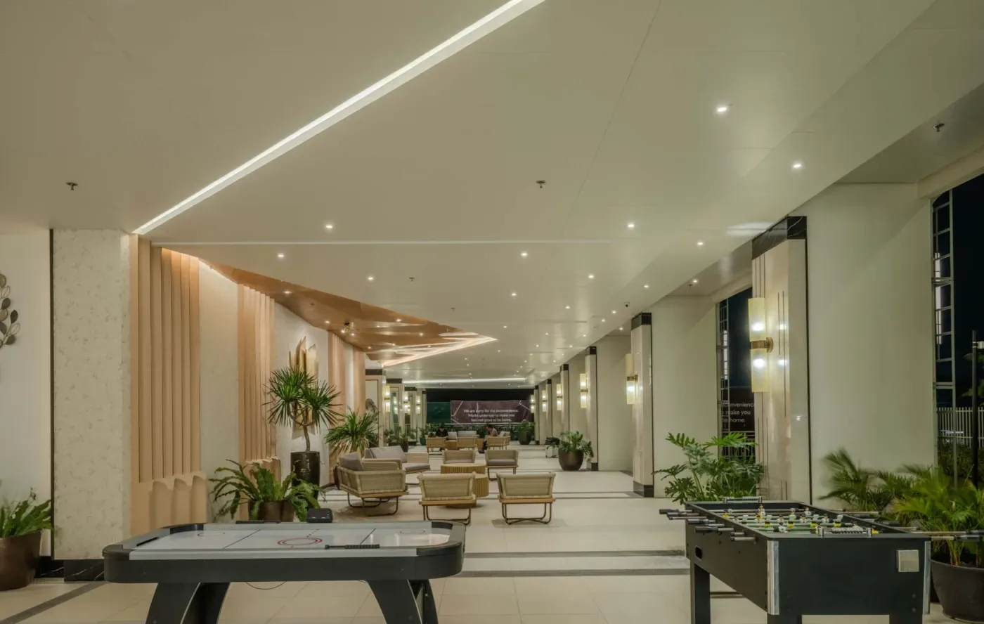 The game area at Sonora Garden Residences
