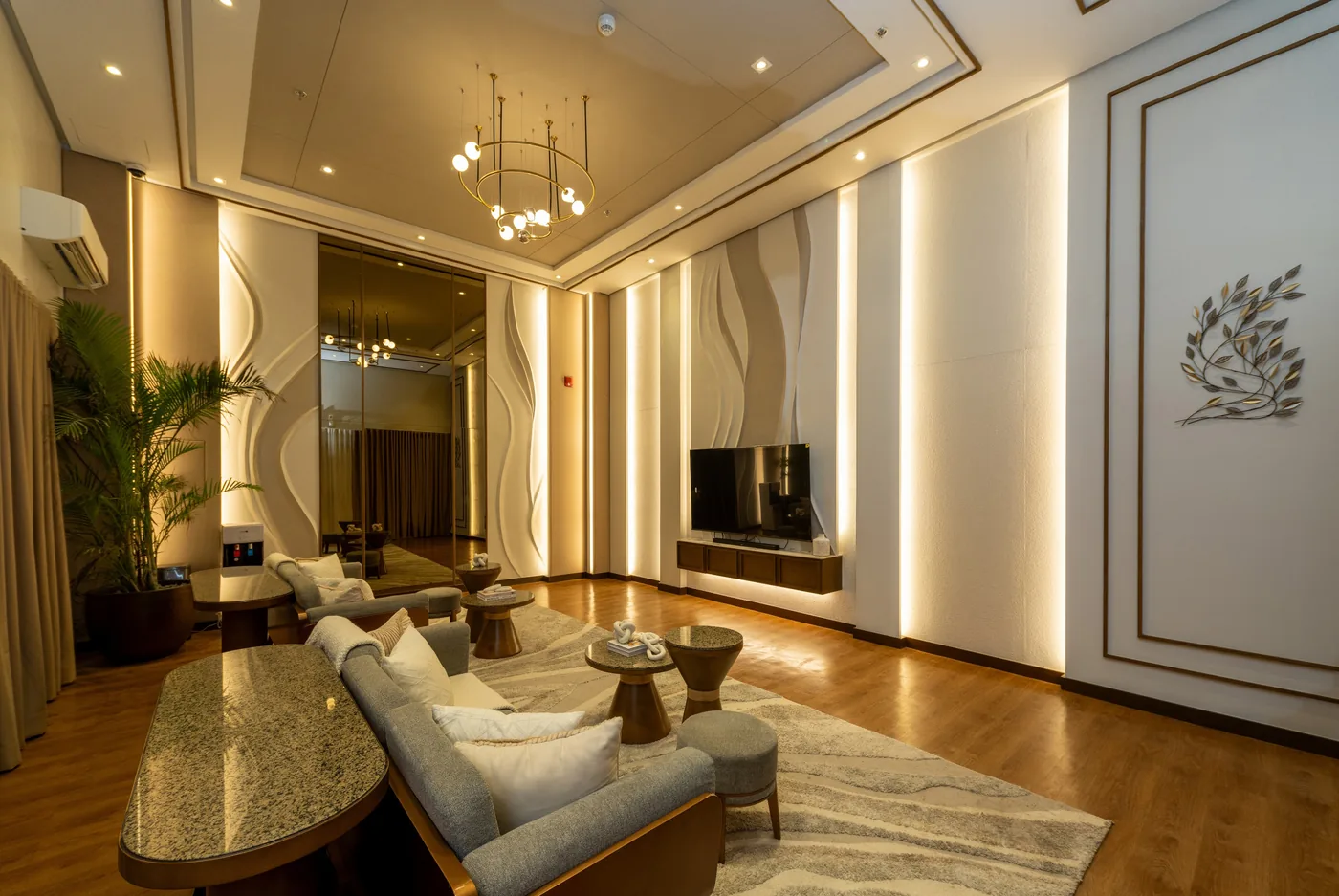 Entertainment room at The Camden Place