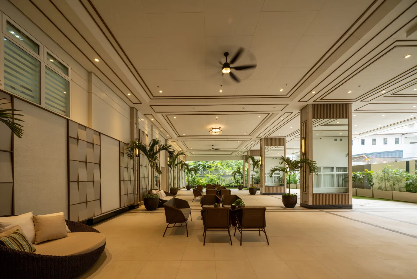 Ground floor open lounge at The Camden Place