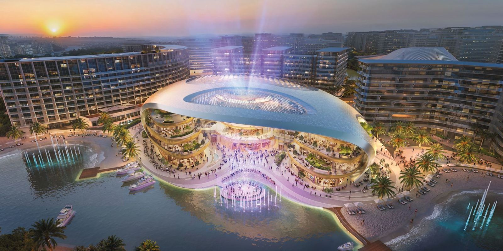 Azizi Venice, Dubai South (Madinat Al Mataar), Dubai — render by Azizi Developments