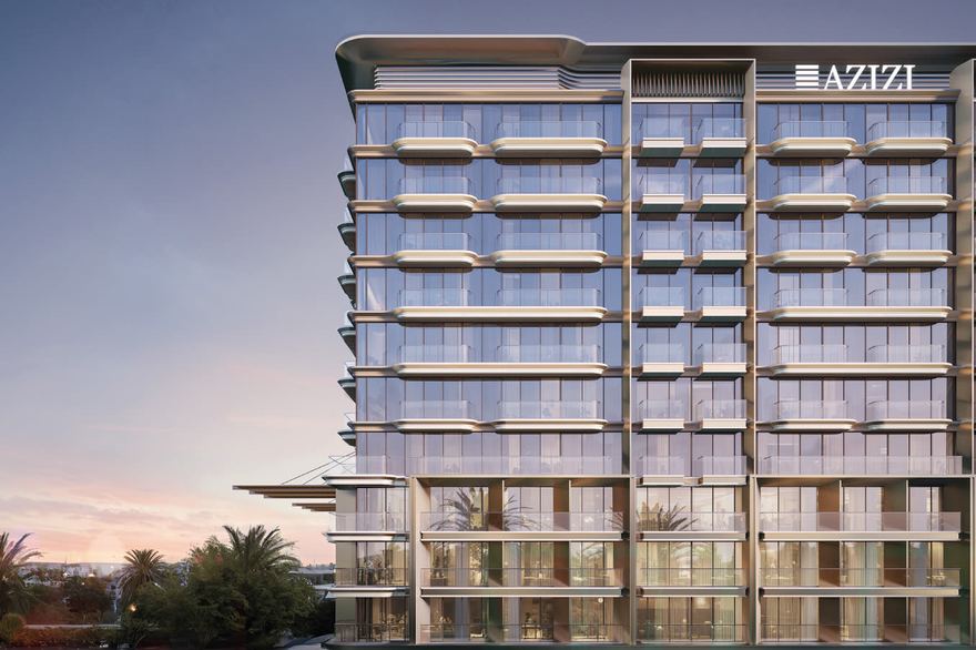 Azizi Wares, Downtown Jebel Ali, Dubai — developer render