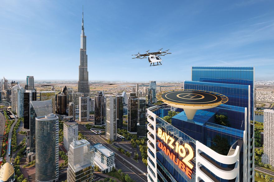 Bayz 102 by Danube, Business Bay (Marasi Drive), Dubai — developer render