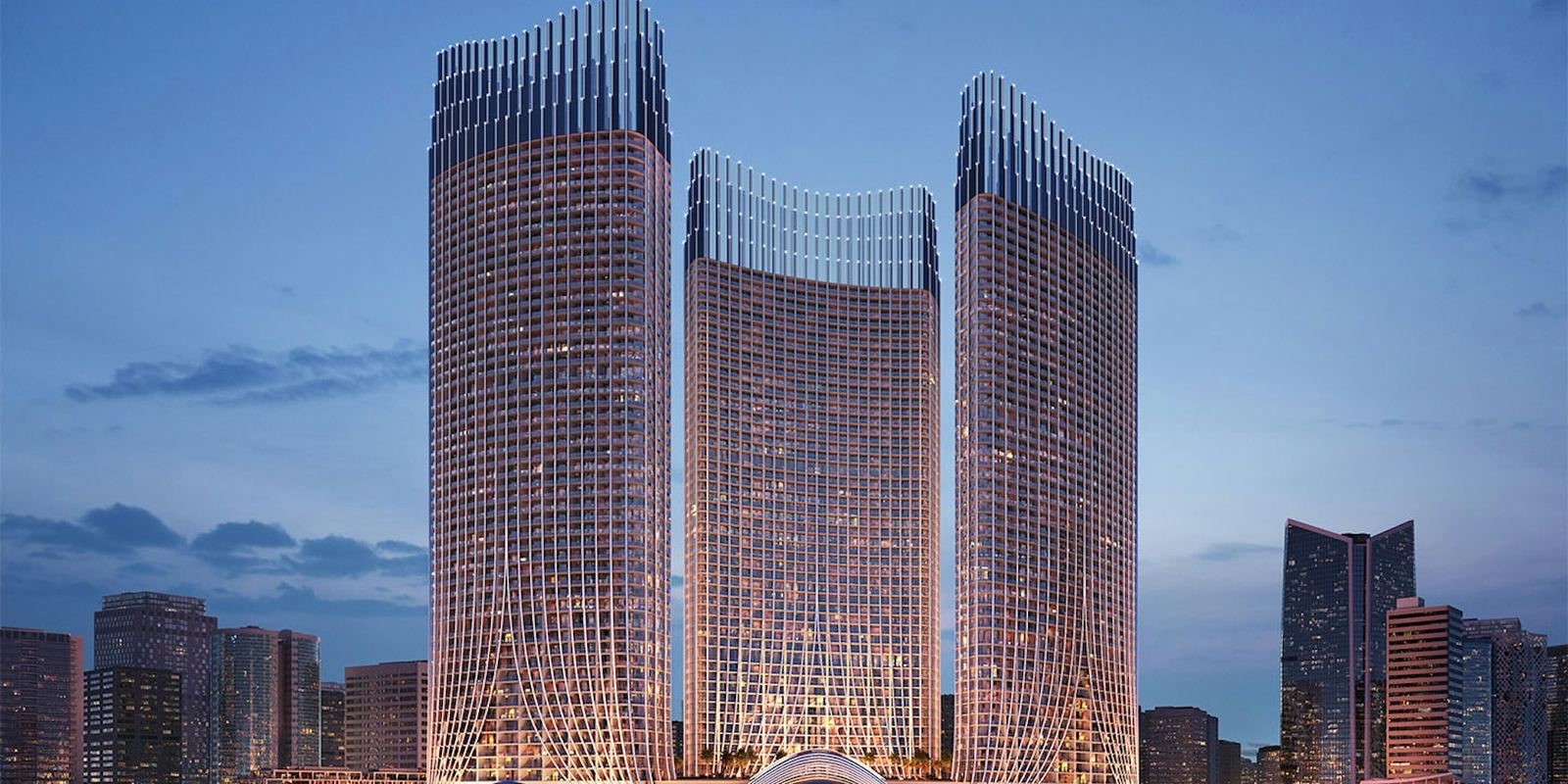 Binghatti Sky Rise, Business Bay, Dubai — render by Binghatti Developers