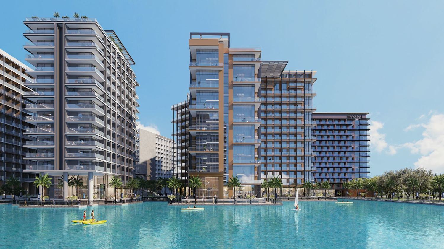 Azizi Venice — The crystal lagoon
