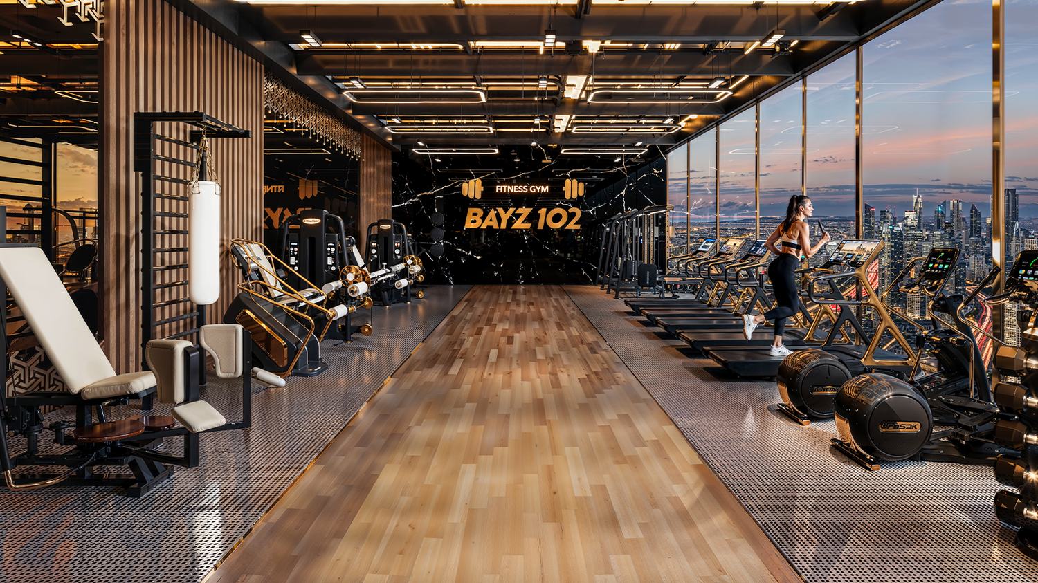 Bayz 102 by Danube — The fitness floor